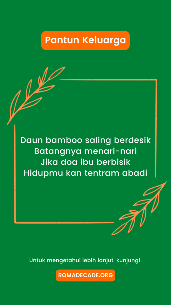 1. Pantun Keluarga Islami 