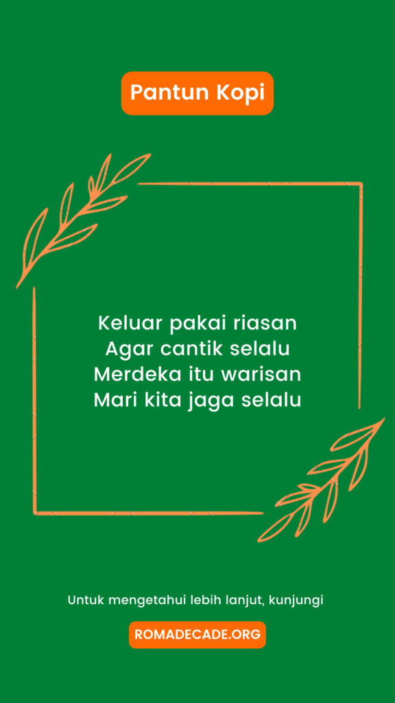 1. Pantun Tentang Kemerdekan Indonesia Cocok Untuk Sosmed