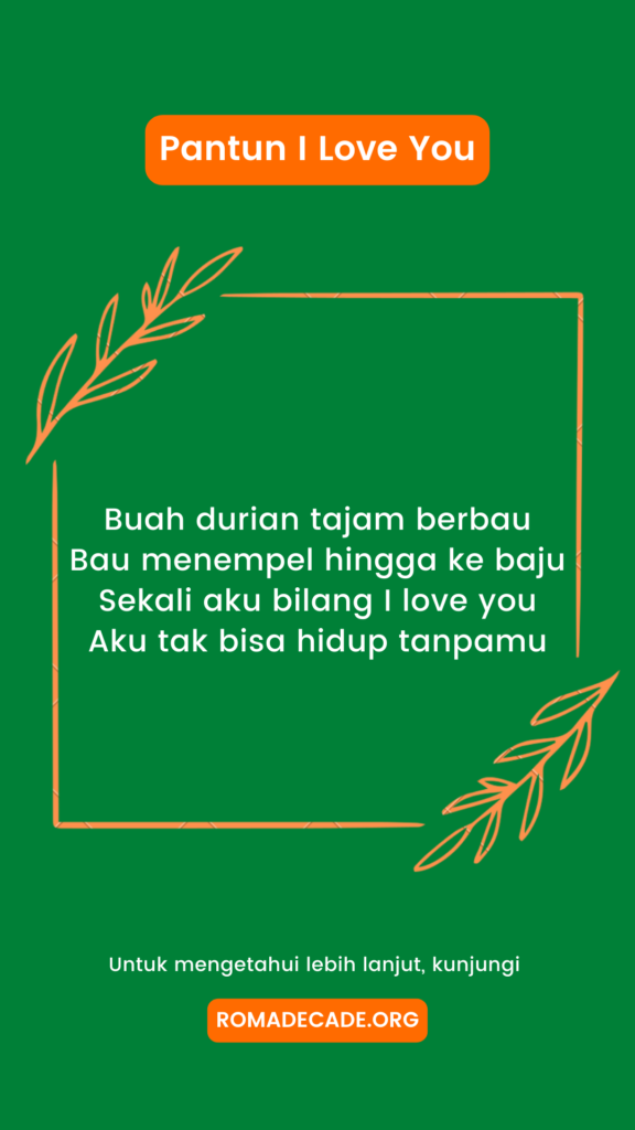 2. Pantun 4 Baris Gombal Untuk Gebetan