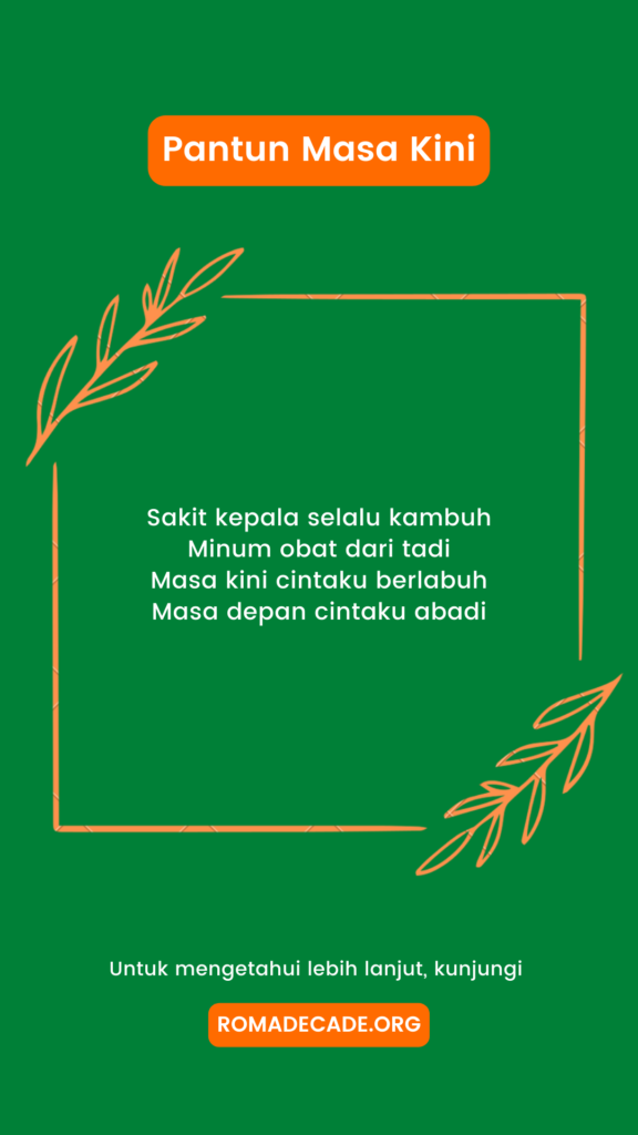 2. Pantun Masa Kini Untuk Kekasih