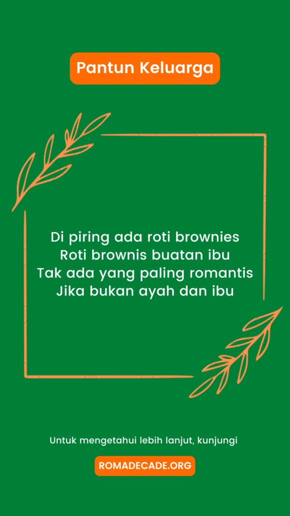 5. Pantun Keluarga Harmonis