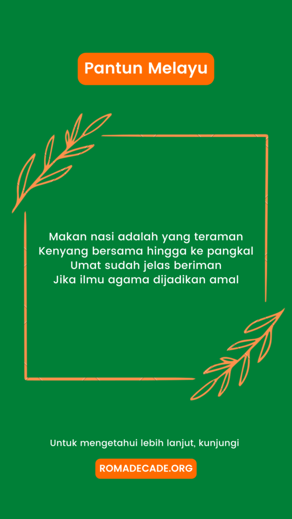 7. Pantun Melayu Agama