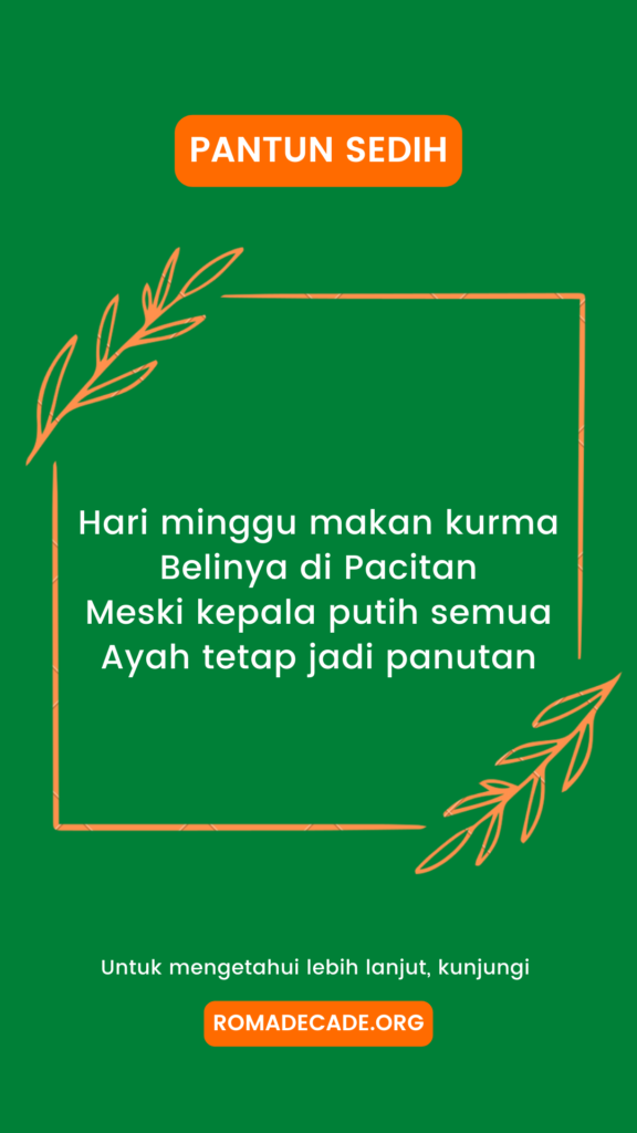 Pantu Sedih Tentang Ayah