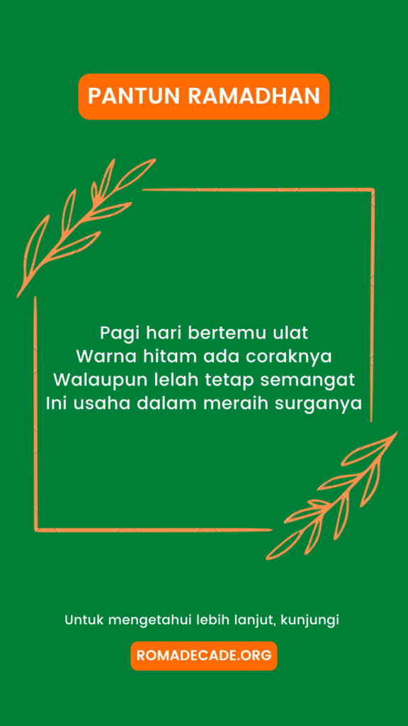 Pantun Ramadhan Untuk Teman