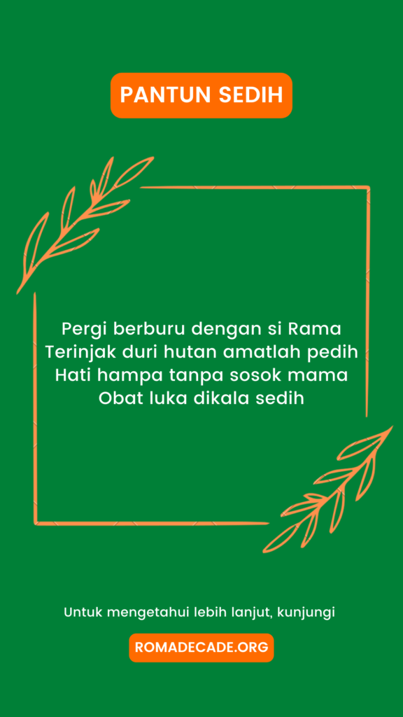 Pantun Sedih Tentang Ibu