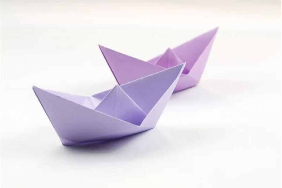 Kerajinan Dari Kertas Origami Berbentuk Perahu