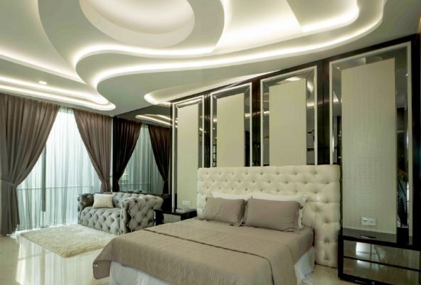 Desain Interior Kamar Dari Gips