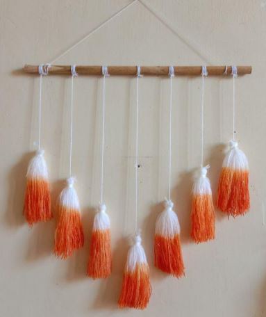 Kerajinan Tassel Gantung Dari Woll