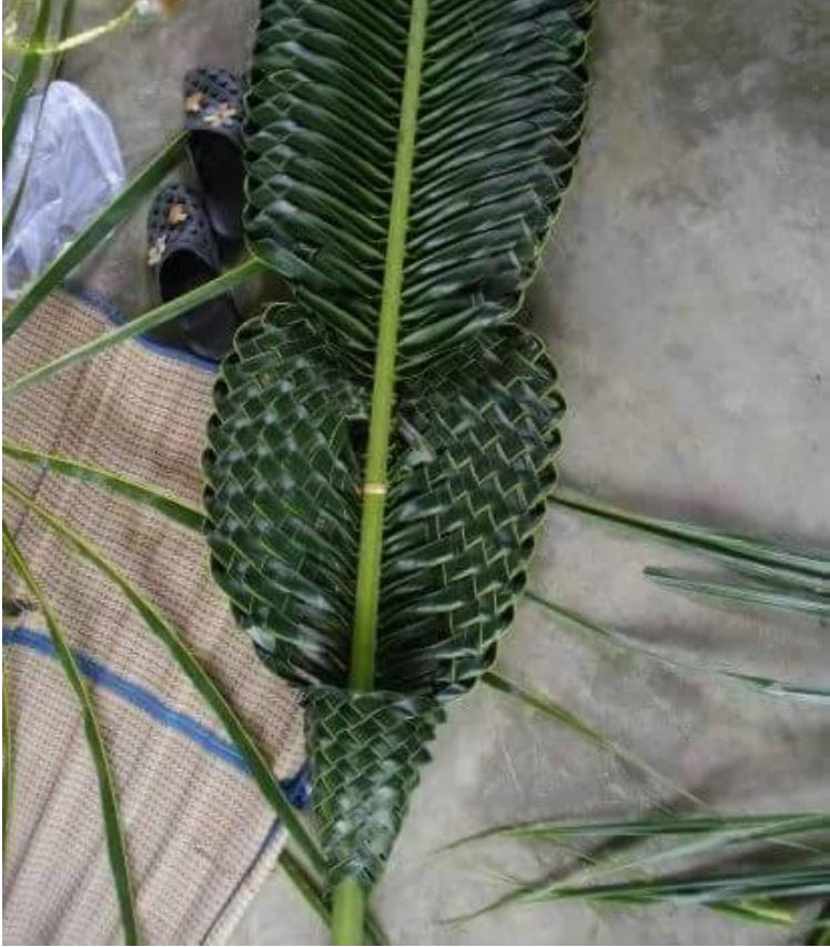 Kerajinan Dari Daun Kelapa Bentuk Pedang