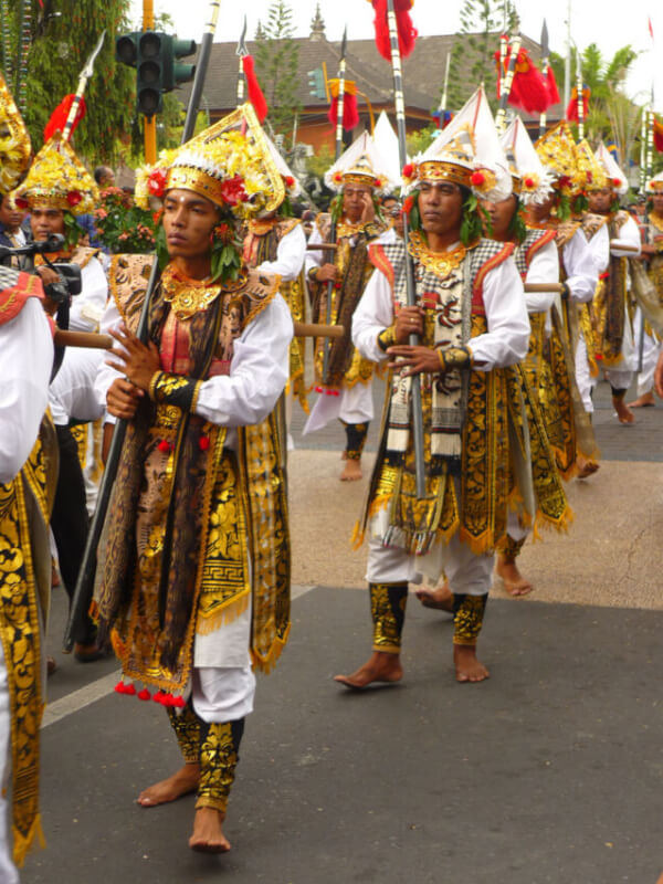 Gerakan Tari Baris Gede