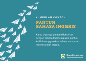 Pantun Bahasa Inggris