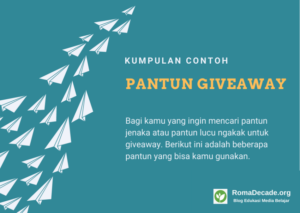 Pantun Giveaway