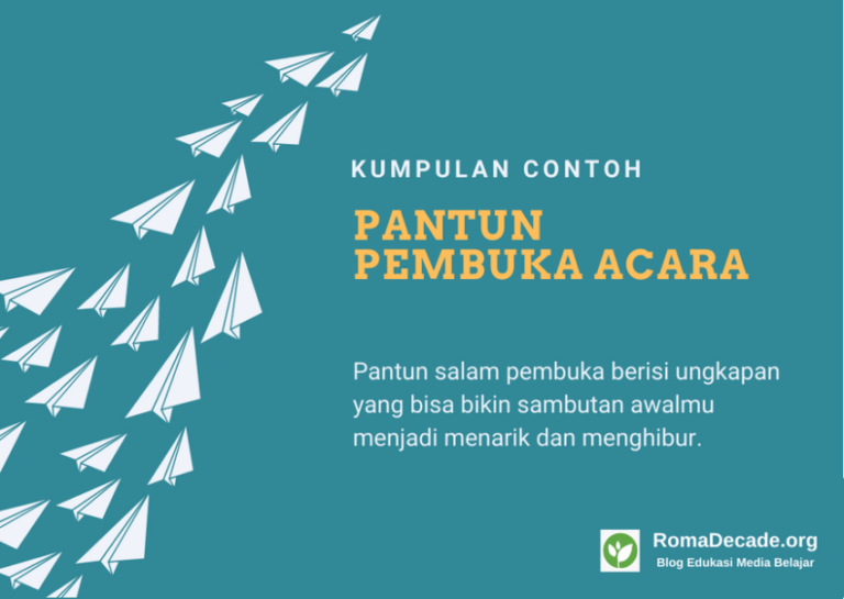 Pantun Pembuka Acara