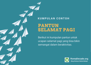 Pantun Selamat Pagi