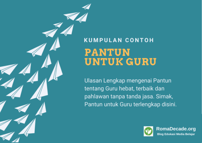 Pantun Untuk Guru