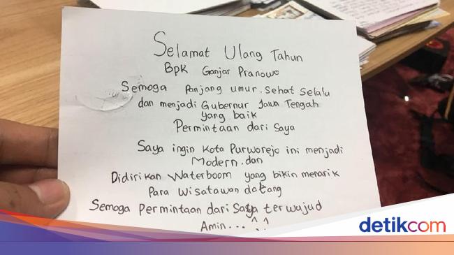 Surat Dari Siswa SMP Untuk Bupati