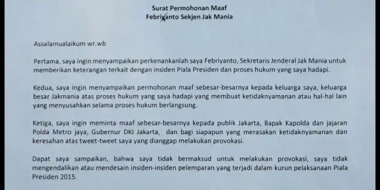 Contoh Surat Permintaan Maaf Kepada Orang Tua 9