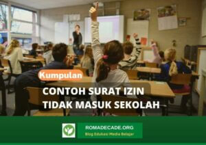 Contoh Surat Izin Tidak Masuk Sekolah