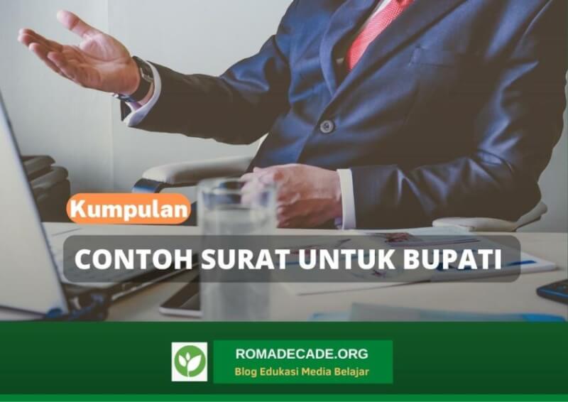 Contoh Surat Untuk Bupati