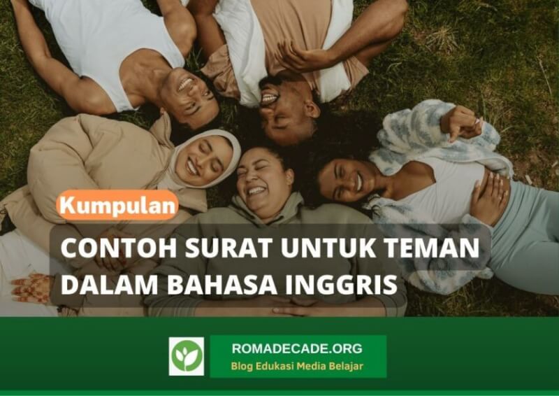 Contoh Surat Untuk Teman Dalam Bahasa Inggris