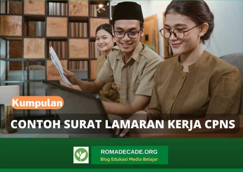 Contoh Surat Lamaran Kerja Cpns