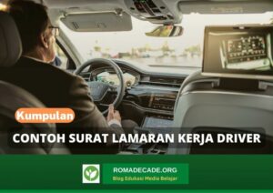 Contoh Surat Lamaran Kerja Driver