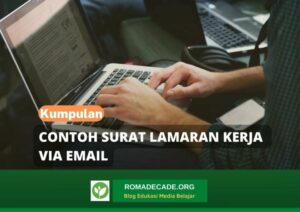 Contoh Surat Lamaran Kerja Via Email