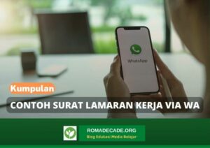 Contoh Surat Lamaran Kerja Via Wa