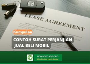 Contoh Surat Perjanjian Jual Beli Mobil