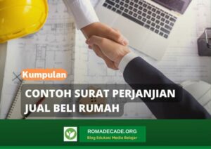 Contoh Surat Perjanjian Jual Beli Rumah