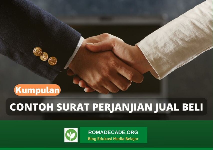 Contoh Surat Perjanjian Jual Beli