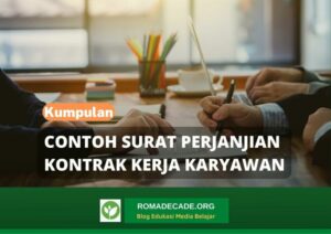 Contoh Surat Perjanjian Kontrak Kerja Karyawan