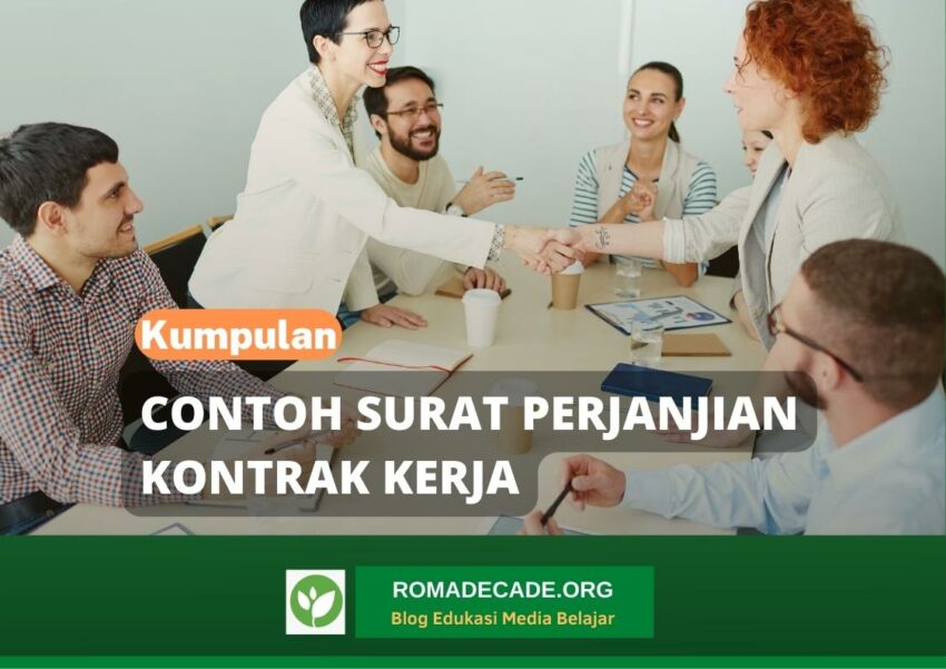 Contoh Surat Perjanjian Kontrak Kerja