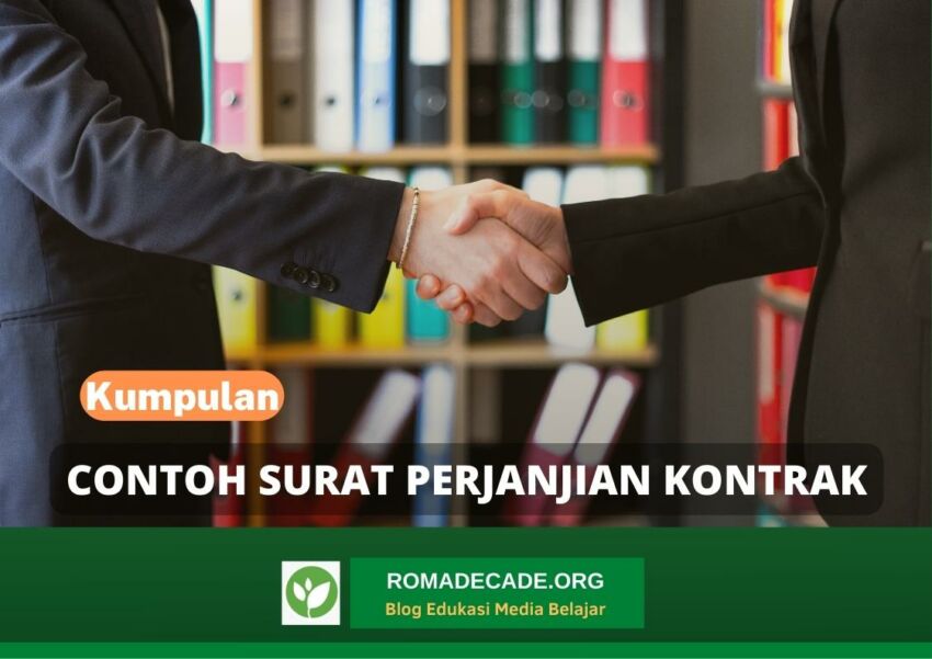 5+ Contoh Surat Perjanjian Kontrak Dan Cara Membuatnya