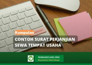 Contoh Surat Perjanjian Sewa Tempat Usaha