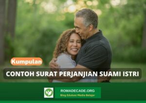 Contoh Surat Perjanjian Suami Istri