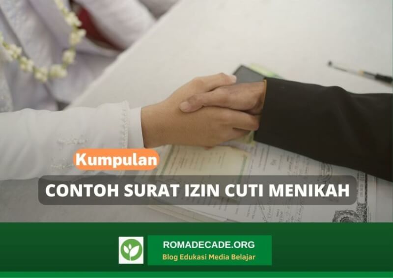 Contoh Surat Izin Cuti Menikah