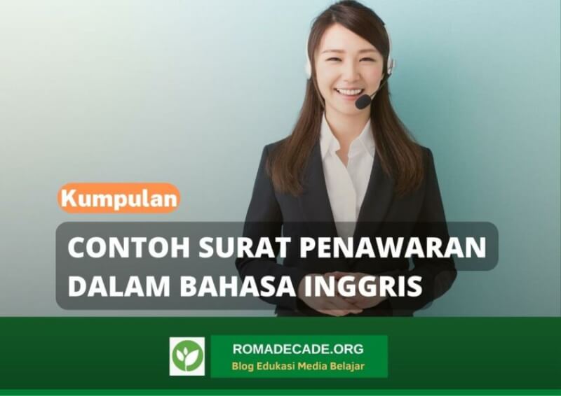 Contoh Surat Penawaran Dalam Bahasa Inggris