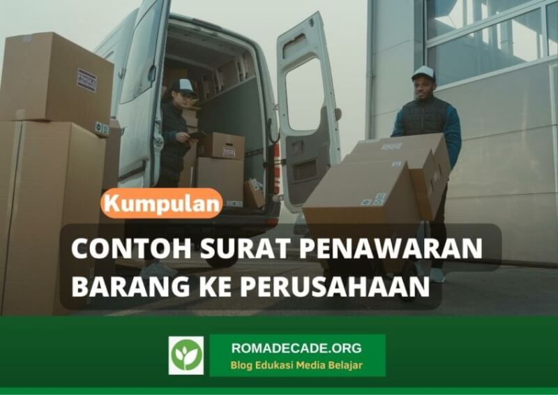 Contoh Surat Penawaran Barang Ke Perusahaan