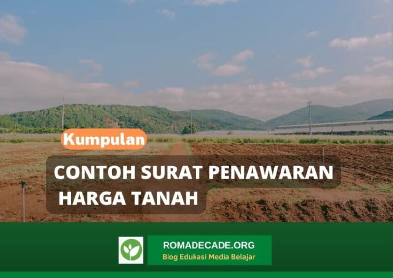 Contoh Surat Penawaran Harga Tanah