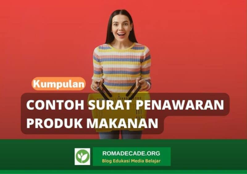 Contoh Surat Penawaran Produk Makanan