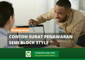 Contoh Surat Penawaran Semi Block Style