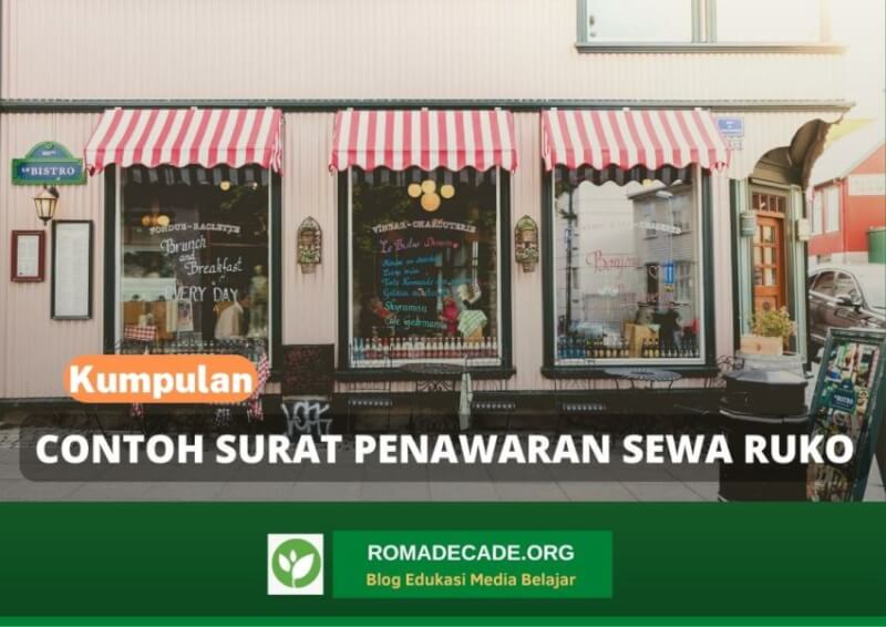 Contoh Surat Penawaran Sewa Ruko