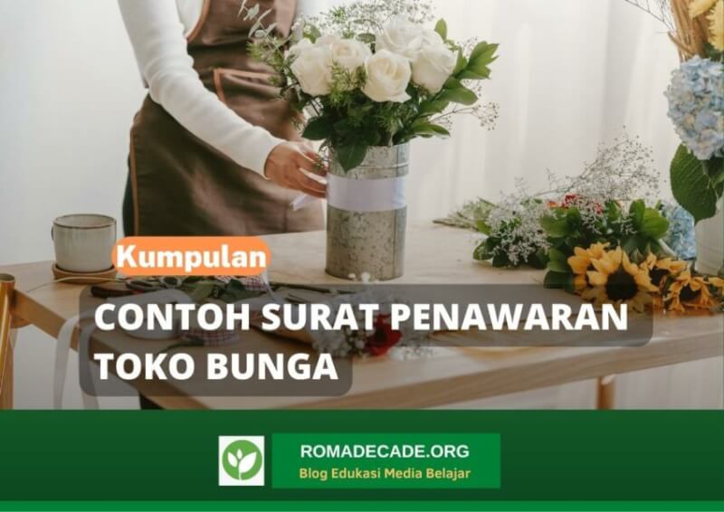 Contoh Surat Penawaran Toko Bunga